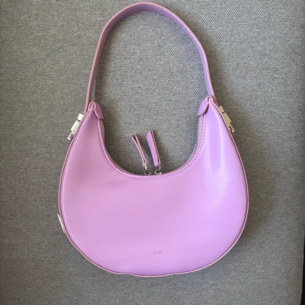 Osoi Toni Mini Leather Shoulder Tote Bag, Pink